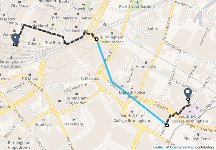 Route 50 Map