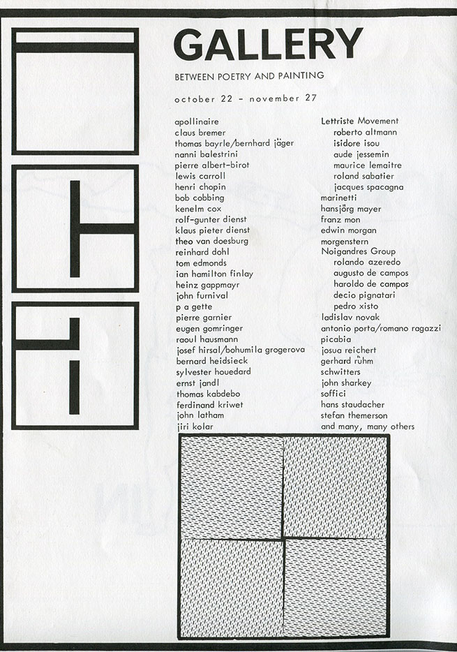 ICA flyer from 1965