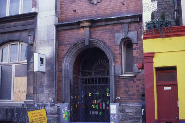Cubitt Gallery in Caledonia Street, early 1990s. Image courtesy Cubitt Artists.