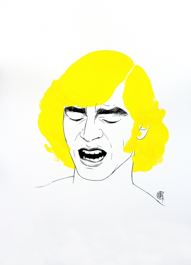 Cary Kwok, Cum To Barber (Orgasmic Yellow 1970s), 2016