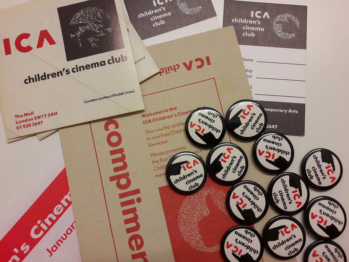 Archival material from the ICA Children&#039;s Cinema Club during the 80s and 90s