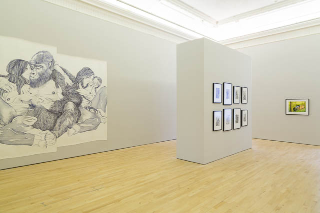 Installation shot, Keep Your Timber Limber (Works on Paper), 19 Jun 2013 – 8 Sep 2013, Institute of Contemporary Arts, London, Photo: Mark Blower