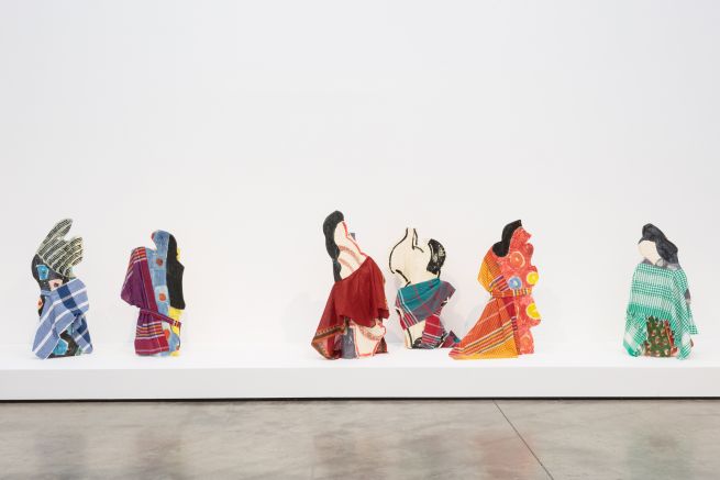 Installation view of Betty Woodman: Theatre of the Domestic. Photo: Mark Blower