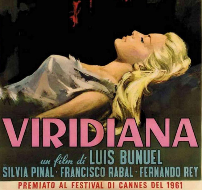 Detail from a poster advertising Viridiana (1961)
