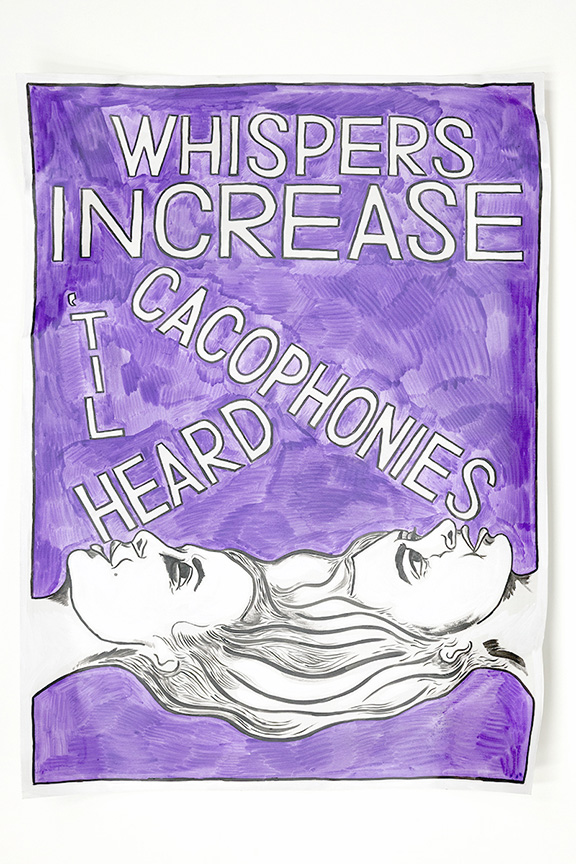 W.I.T.C.H. (&quot;Whispers Increase &#039;Til Cacophonies Heard&quot;), 2015 - Anna Bunting-Branch