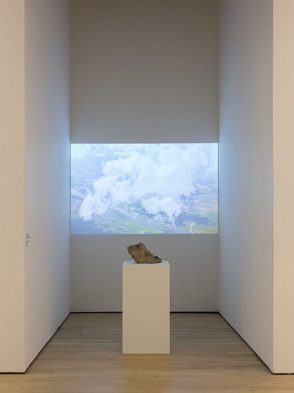 Janina Lange, Shooting Clouds #2 (2014), installation photography by Mark Blower