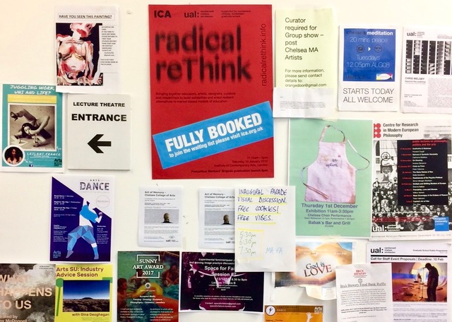 radical reThink poster (photograph by Wendy Short)