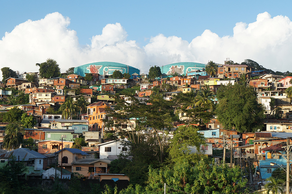 Laventille, Trinidad, where Mighty Sparrow grew up. Photo courtesy of Marisa Whitling