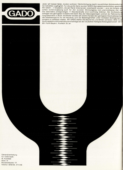 Bau: Magazine for Architecture and Town Planning, issue 1-2, 1966. Published by Zentralvereinigung der Architekten Österreichs. Courtesy the artists and estates