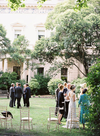 Carlton House Terrace private gardens hosting a drinks reception.