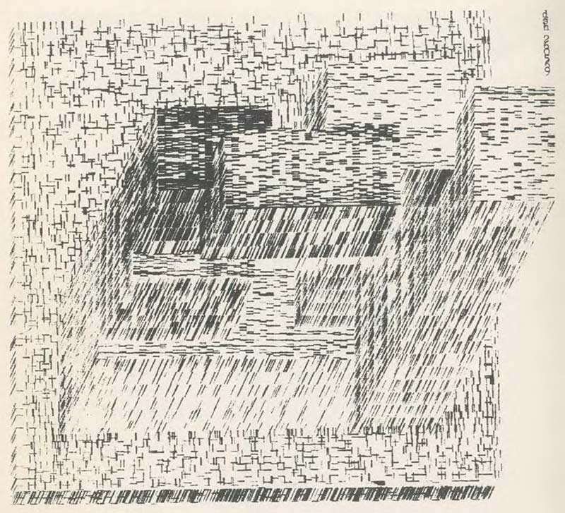 Dom Sylvester Houédard, 'Typescract', 1969