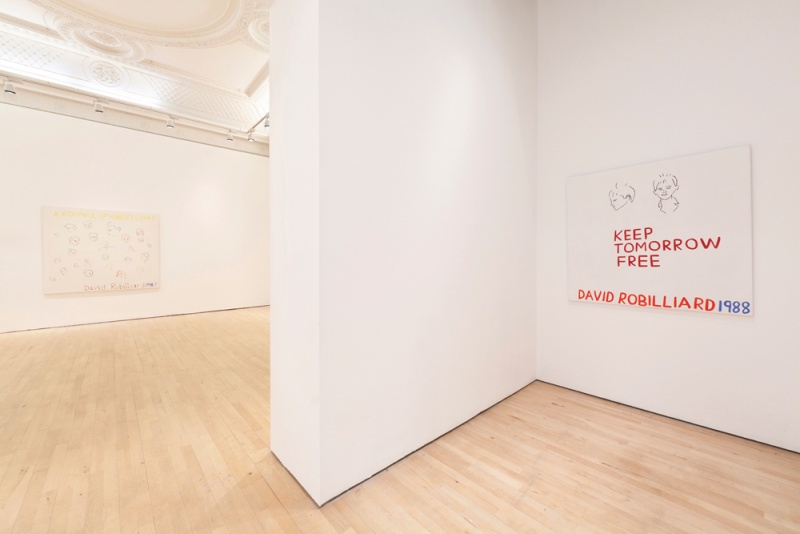 Installation shot, David Robilliard: The Yes No Quality of Dreams, Institute of Contemporary Arts, London, 2014. Photograph: Paul Knight. © The Estate of David Robilliard. All rights reserved. DACS 2014