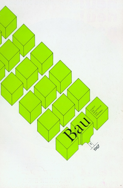 Bau: Magazine for Architecture and Urban Planning, Issue  2, 1967. Published by Zentralvereinigung der Architekten Österreichs. Courtesy of the Artists and Estates.