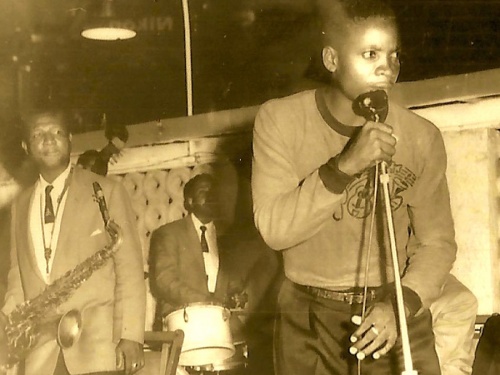 Mighty Sparrow performing, mid-late 50s (courtesy Calypso Dreams) 