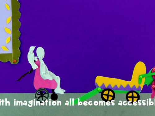 With imagination all becomes accessible