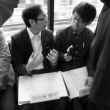 Koki Tanaka, Dialogue to the Public (JR Yamanote Line, Tokyo), 2012