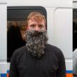 Image: The Hut Project wearing conceptual beards