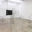 Installation view of Neïl Beloufa: Counting on People, 24 Sep 2014 – 16 Nov 2014