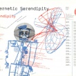 Cybernetic Serendipity Exhibition poster, Institute of Contemporary Art, 2 August – 20 October, 1968 © Cybernetic Serendipity