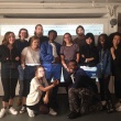 Attendees of the ICA Overdraft Film School for aspiring filmmakers aged 16-24