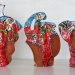 Betty Woodman, Red, White and Blue Vases, 2013. Photograph: Bruno Bruchi