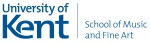 Kent Uni Music and Fine Art logo